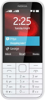 Nokia 225 Dual Sim White Nokia 225 Dual Sim White